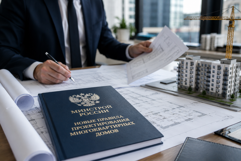 Минстрой утвердил новые правила проектирования многоквартирных домов с 2026 года