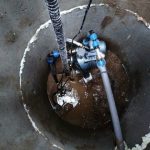 Что делать с кессоном без дна, если его затапливает грунтовыми водами?