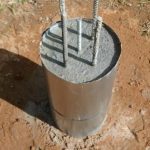 Можно ли сделать буронабивные сваи в трубах под дом из пеноблока?
