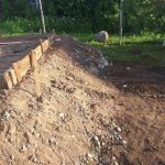 Не размоет ли насыпь под ленточным фундаментом бани