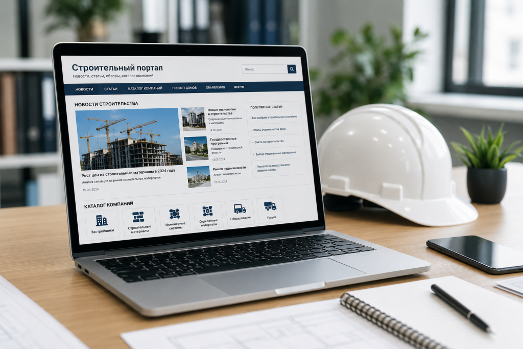 Цифровой компас строителя: топ 10 строительных порталов