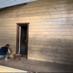 Темные пятна на имитации бруса после аквалазури: в чем может быть причина