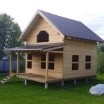 Свежая баня из профилированного бруса: покрывать маслом сейчас или ждать