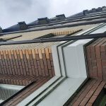 Отвалилась облицовка фасада дома